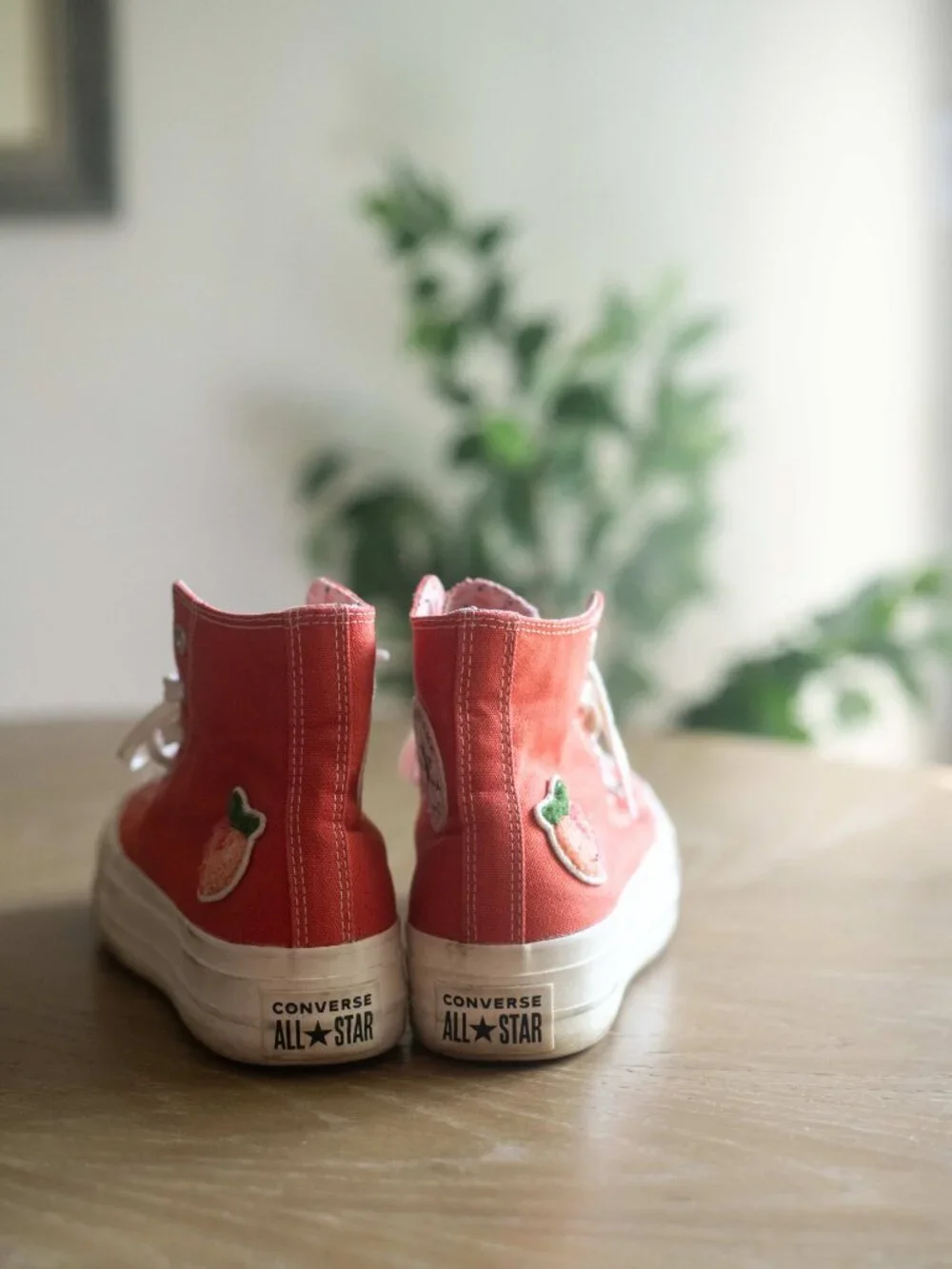 Converse Chuck Taylor All Star Lift Hi Platform Peaches Limited Edition